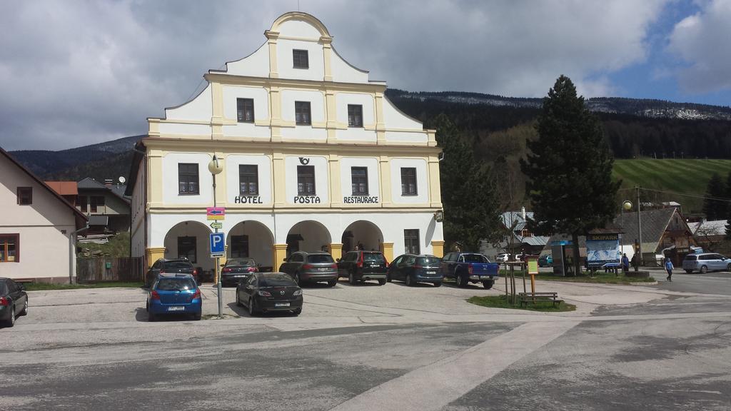 Hotel Posta Černý Důl Exterior foto
